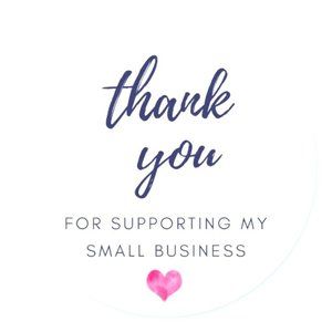 Thank you to all who support small businesses 🎀